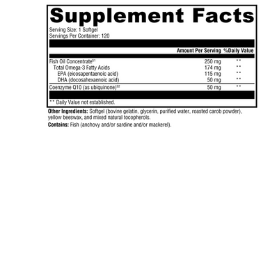 CoQmax Omega 50 mg